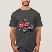 T-shirt Toyota FJ40 Land Cruiser (Devant)