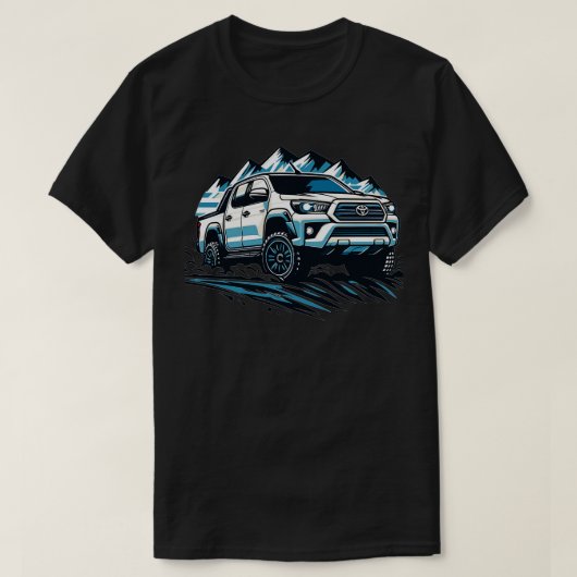 T-shirt Toyota Hilux 3 (Design devant)