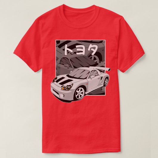 T-shirt Toyota mrs Comics japonais (Design devant)