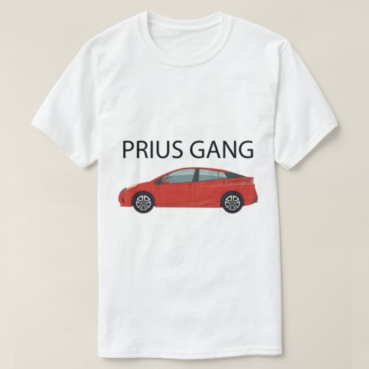 T-shirt Toyota Prius Gang (Design devant)