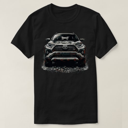 T-shirt Toyota RAV4 13 (Design devant)