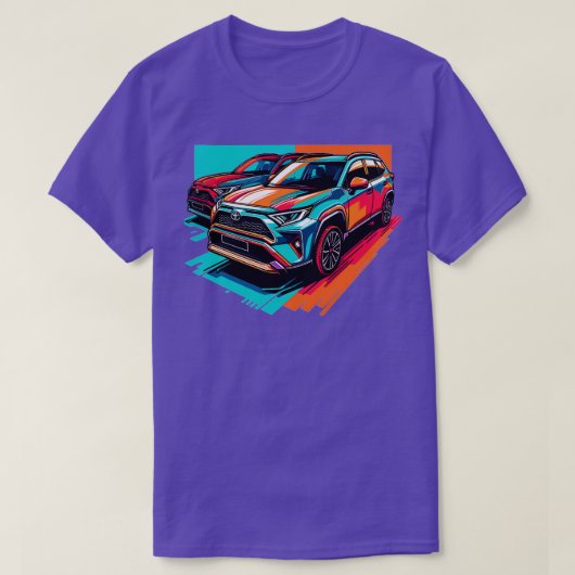 T-shirt Toyota RAV4 21 (Design devant)