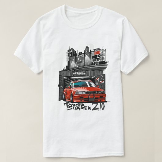 T-shirt Toyota Soarer Z10 (Design devant)