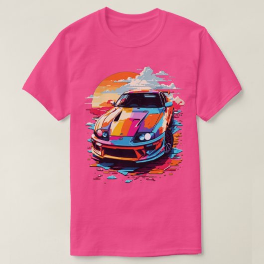 T-shirt Toyota Supra (Design devant)