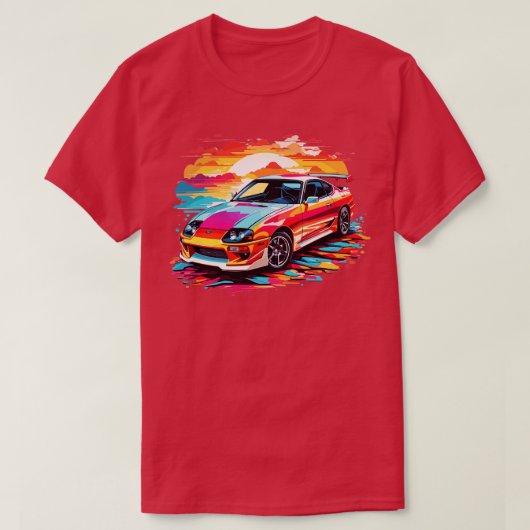 T-shirt Toyota Supra 3 (Design devant)