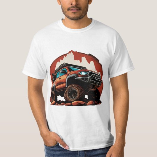 T-shirt Toyota Tacoma Rock Crawler (Devant)
