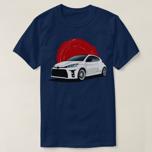 T-shirt Toyota Yaris GR (Design devant)