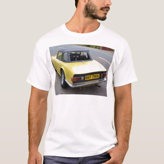 T-shirt TR6 classique Triumph Sportscar (Devant)