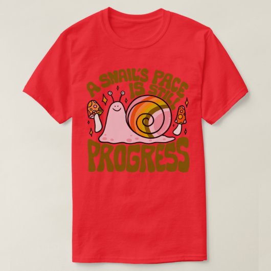 T-shirt Traçage des escargots (Design devant)