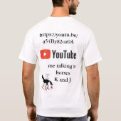 T-shirt trace écrêtée (Dos)