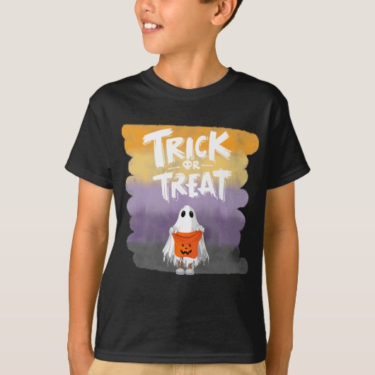 T-shirt Tracer ou traiter le fantôme (Devant)