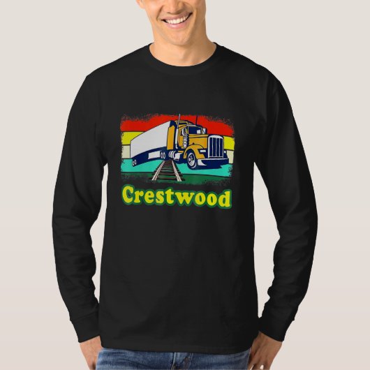 T-shirt Traces ferroviaires (Devant)