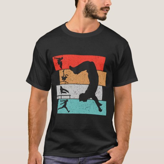 T-shirt Traceur de Parkour (Devant)