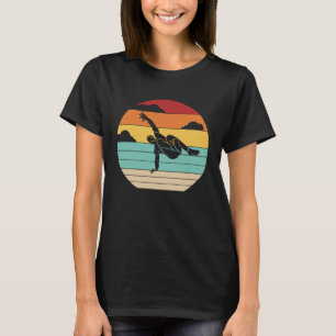 T-shirt Traceur Tracer Tracer Run Retro Parkour