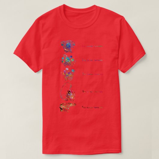 T-shirt Trachea Transverse Section 1 (Design devant)