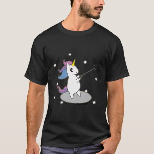 T-shirt Track And Field Unicorn Hammer Thrower (Devant)
