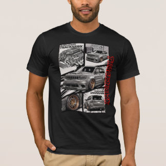 T-shirt Trackhawk V8 suralimenté JDM Manga Panel