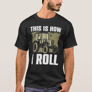 T-shirt Tracteur agricole cool pour hommes femmes tracteur
