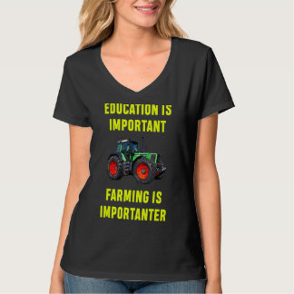 T-shirt Tracteur Agriculteur Enfants Agriculture Exploitat