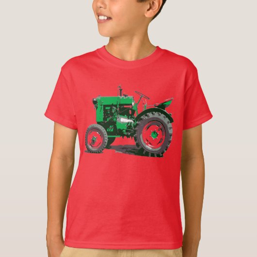 T-SHIRT TRACTEUR ANTIQUE (Devant)
