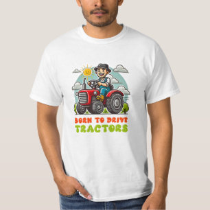 T-shirt Tracteur artistique Oeuvre artistique pour les ama