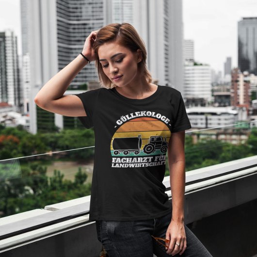 T-shirt Tracteur avec devis allemand