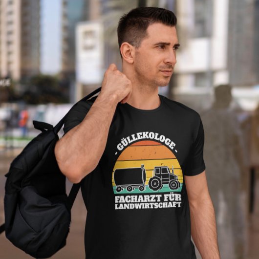 T-shirt Tracteur avec devis allemand