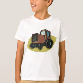 T-shirt tracteur Brown (Devant)