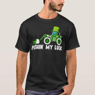T-shirt Tracteur Camion Chance St Patrick Jour Enfant