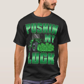 T-shirt Tracteur Chanceux Enfants St Patrick Fête