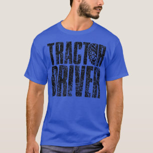 T-shirt Tracteur conducteur remorque Fermier Tracteurs Fer