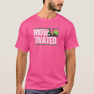 T-shirt Tracteur de pelouse de sciage de la tondeuse de la