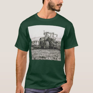 T-shirt Tracteur de pliage dans Surrey Hills UK