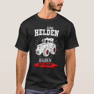 T-shirt Tracteur d'idée agricole Red Rims Fermier