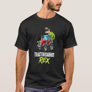 T-shirt Tracteur Dinosaur Tractorsaurus Rex Trex Dino sur 