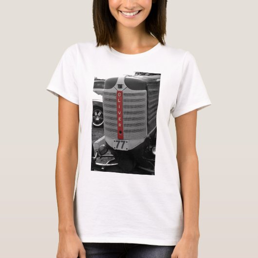 T-shirt Tracteur d'Oliver (Devant)