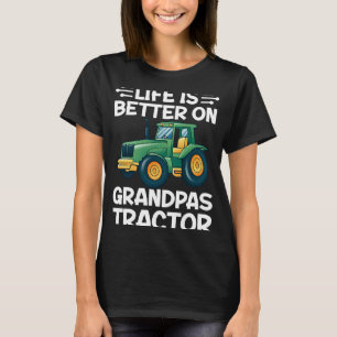 T-shirt Tracteur Grandpas Vie Verte