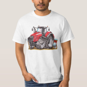 T-shirt Tracteur Massey Ferguson caricaturé