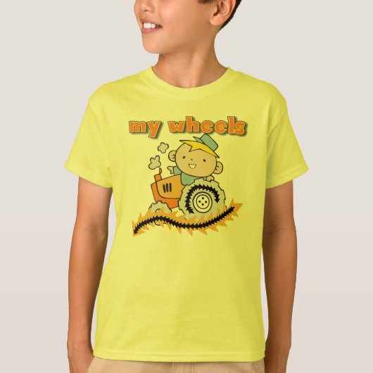 T-shirt Tracteur mes roues (Devant)
