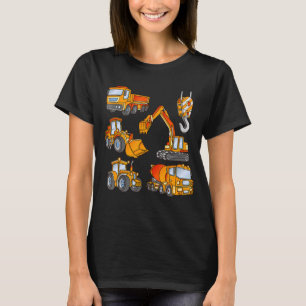 T-shirt Tracteur Pour Jeunes Garçons Hommes Tracteur Agric