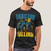 T-shirt Tracteur Pulling et traction intégrale à traction  (Devant)