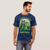 T-shirt Tracteur Pulling Favori Saison Tracteur Pull (Devant entier)