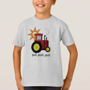 T-shirt Tracteur rouge