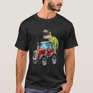 T-shirt Tracteur Saurus Rex T Rex Dinosaur Tracteur Annive