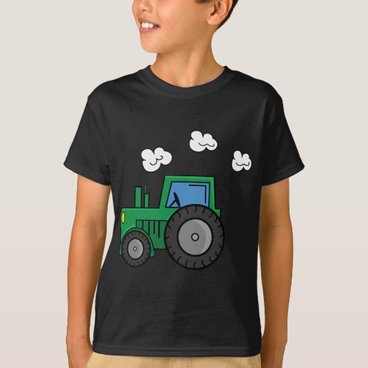 T-shirt Tracteur vert (Devant)