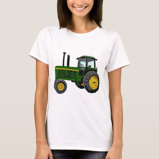 T-shirt Tracteur vert (Devant)
