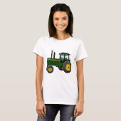 T-shirt Tracteur vert (Devant entier)