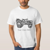 T-shirt tracteur vintage Gray massey fergison (Devant)