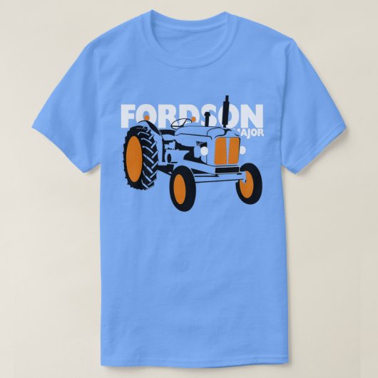 T-shirt Tracteur Vintage principal Fordson (Design devant)