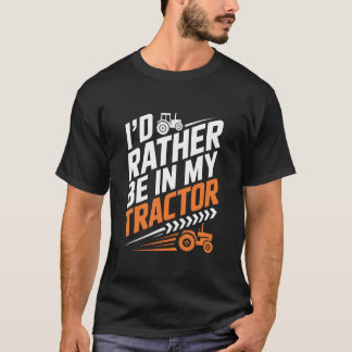 T-shirt Tracteurs agricoles d'élevage et agriculteur, chev